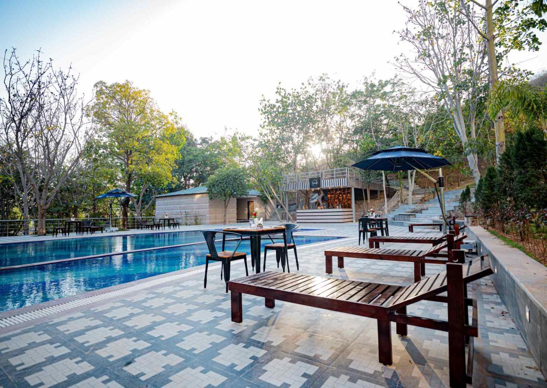 Essentia Luxury Resort & Spa Udaipur Exterior foto